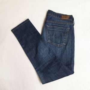 Citizens of Humanity Avedon Low Rise Skinny Jeans Blue Mountain Dark Wash